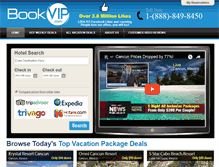 Tablet Screenshot of bookvip.com